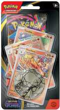Kogumiskaardid Pokemon TCG Mega Evolution Phantasmal Flames Premium Checklane Blister Blaziken, THE Pokemon Company International