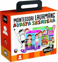 Lauamäng Kuidas me oleme tehtud, Headu Montessori, eesti keel
