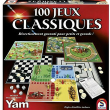 Lauamängude komplekt Schmidt Spiele, 100 klassikalist mängu