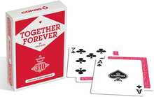 Pokkerikaardid Copag 310 Together Forever, punane