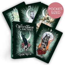 Kaardid Hay House The Witch’s Familiar Runic Oracle Pocket
