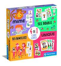 Lauamäng 4in1 Giochi Di Carte, Clementoni 50831