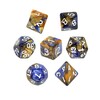 Täringud Rebel RPG Dice Set, oranž ja sinine
