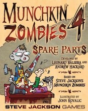 Lauamäng Munchkin Zombies 4: Spare Parts, Pegasus Spiele
