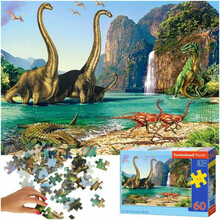 Pusle Castorland In the Dinosaurs World, 60 tk