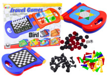 Reisimängude komplekt 8 ühes Lean Toys