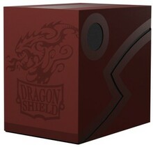 Kaardikarp Dragon Shield Double Shell, Blood Red/Black