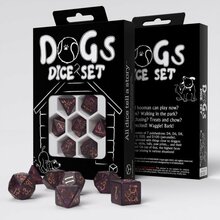 Täringukomplekt Q-Workshop Dogs Dice Set: Luna