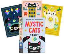 Tarot kaardid Mystic Cats, 78 kaarti, Sterling Ethos