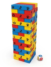 Lauamäng Paw Patrol Jumbling Tower, 48 osa