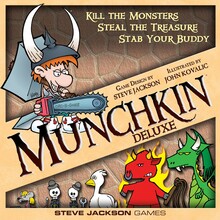 Lauamäng Steve Jackson Games Munchkin Deluxe, SJG1483, inglise keel