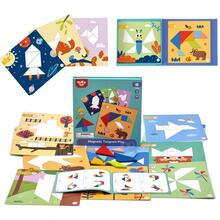 Tangram-pusle Tooky Toy, 18 osa