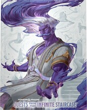 Raamat Dungeons & Dragons Quests from the Infinite Staircase, alternatiivne kaanega versioon, WIZARDS OF THE COAST