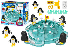 Lauamäng pingviinide jalgpall Lean Toys Penguin Football