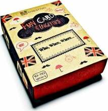 Kaardimäng Creativo Fun Card English Who, When, Where, 381038