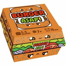 Lauamäng Asmodee Burger ASAP, kiirusmäng, alates 7. eluaastast