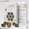 Täringukomplekt Q-Workshop Harry Potter Hufflepuff, must