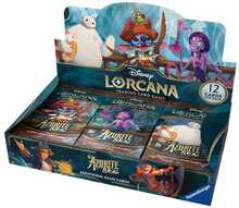 Disney Lorcana: Azurite Sea Booster Display (24 pakki)