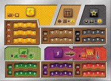 Lauamängu lisakomplekt Terraforming Mars: Dual Layer Playerboards, 5 tk