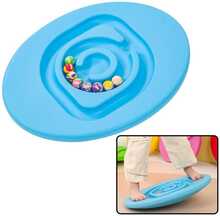 Sensoriline tasakaalulaud lastele Lean Toys, sinine, 46x36 cm