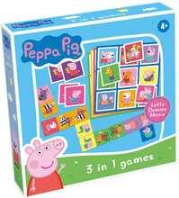 Lauamäng Tactic Peppa Pig 3 in 1, 60480