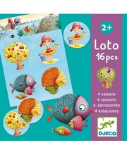 Loto mäng Keturi metų laikai, DJECO