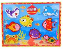 Puidust pusle Jokomisiada Underwater World ZA5254, 8 tk