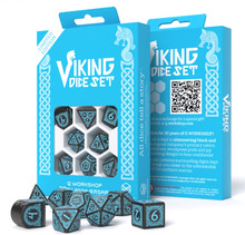 Täringukomplekt Q-Workshop Viking, 8-osaline