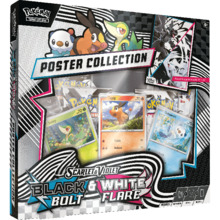 Pokemon TCG: Scarlet & Violet 10.5, Musta Bolt & Valge Flare Poster Collection