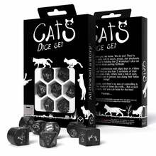 Täringukomplekt Q-Workshop Cats Modern Waffle