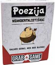 Kaardimäng Kadabra Poetry for Neanderthals, leedu keel