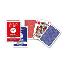 Pokerikaardid Piatnik Classic, punane ja sinine, 2 tk