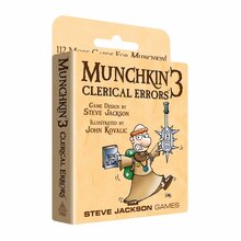 Kaardimäng Munchkin 3: Clerical Errors, STEVE JACKSON GAMES
