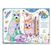 Loovuskomplekt Djeco Magic Colouring DJ00065, metsloomade perekonnad