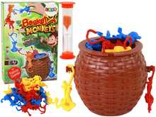 Lauamäng Lean Toys Krepšelis krentančių beždžionių