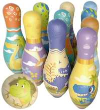 Mäng Woopie dinosauruste bowling, 12 tk