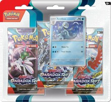 Kaardipakk Pokemon TCG Scarlet & Violet 4 Paradox Rift Checklane 3-Pack Blister Arctibax, EN