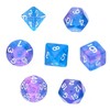 Täringud Rebel RPG Dice Set, Moonstones, Orchid