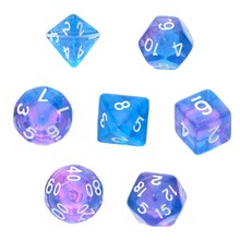 Täringud Rebel RPG Dice Set, Moonstones, Orchid
