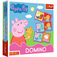 Lauamäng Peppa Pig Domino TREFL 02066T