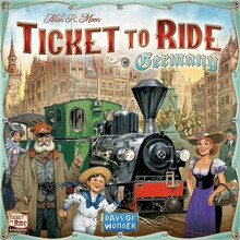 Lauamäng Ticket to Ride: Germany, EN