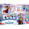 Lauamängude komplekt Frozen 8in1 Mix&play