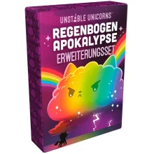 Kaardimängu laiend Unstable Unicorns: Rainbow Apocalypse, Asmodee TTUD0006