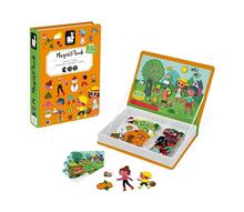 Magnetmänguasi Janod MagnetiBook 4 Seasons, 115 magnetit