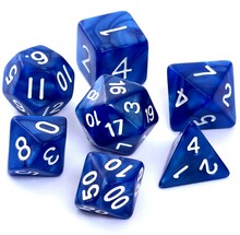 Mängutäringud Rebel RPG Dice Set, tumesinine