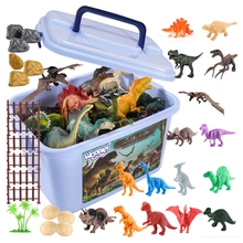 Dinosauruste figuuride komplekt Woopie, 40 tk