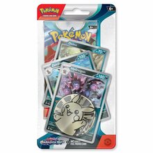 Kaardid Pokemon TCG Scarlet & Violet 4 Paradox Rift Premium Checklane 1-Pack Blister Tinkatink