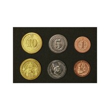 Lauamängu lisakomplekt Metal Industrial Coins Set, 50 tk, Vesuvius Media