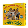 Lauamäng metsloomade bingo Carlsen Sebastian Klein CLR2586