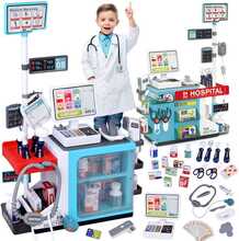 Laste arstikomplekt Jokomisiada Small doctor large health center ZA6010